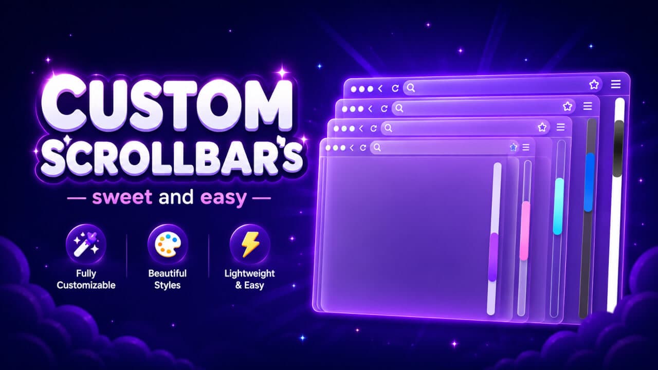 Custom Scrollbar — barra de desplazamiento