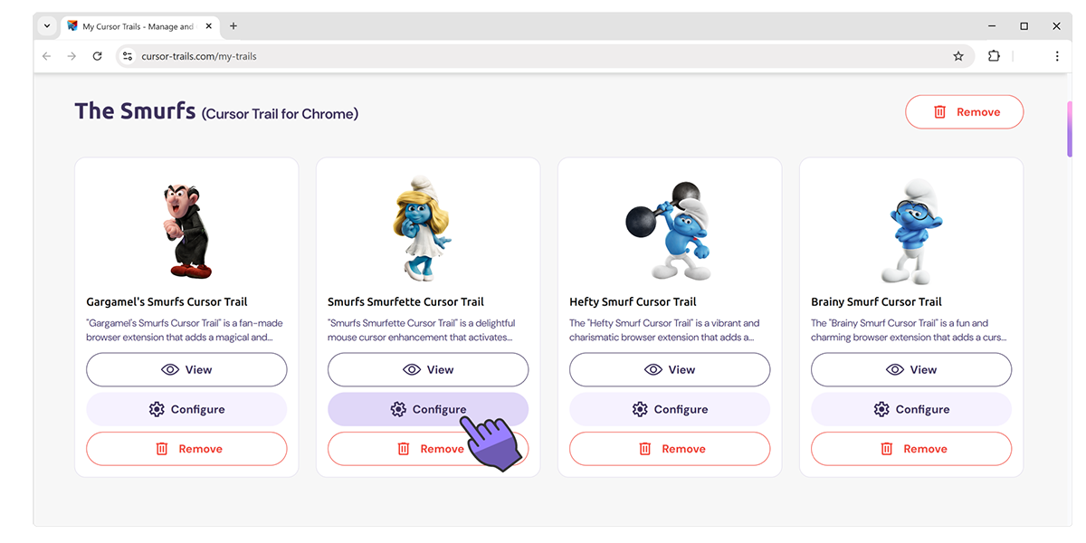 2. Configuración